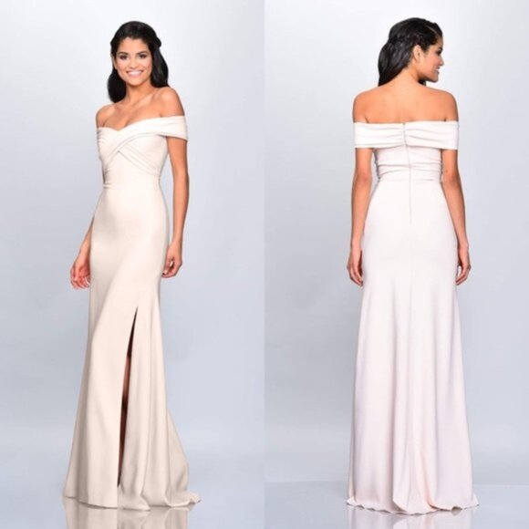 Theia Eva - Rose Bridesmaids Dress Women Size‎ 12 - Picture 1 of 8